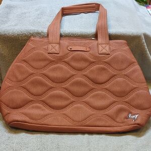 Lug Tempo Matte Luxe VL Large Tote Bag - Copper - NWT